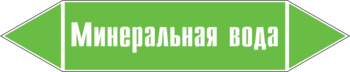 Маркировка трубопровода "минеральная вода" (пленка, 507х105 мм) - Маркировка трубопроводов - Маркировки трубопроводов "ВОДА" - Магазин охраны труда ohranatruda-shop.ru